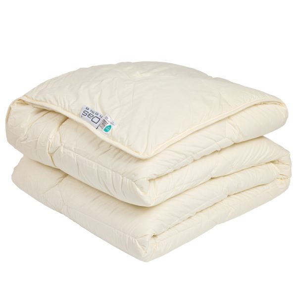 DAS HOME 1020 ΠΑΠΛΩΜΑ ΜΑΛΛΙΝΟ 220Χ240 MERINOS ECRU