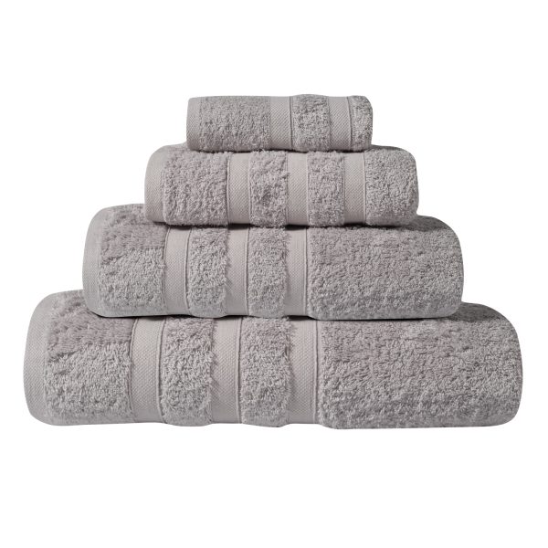 DAS HOME ΠΕΤΣΕΤΑ ΜΠΑΝΙΟΥ PRESTIGE 80Χ150 1164 ICE GREY