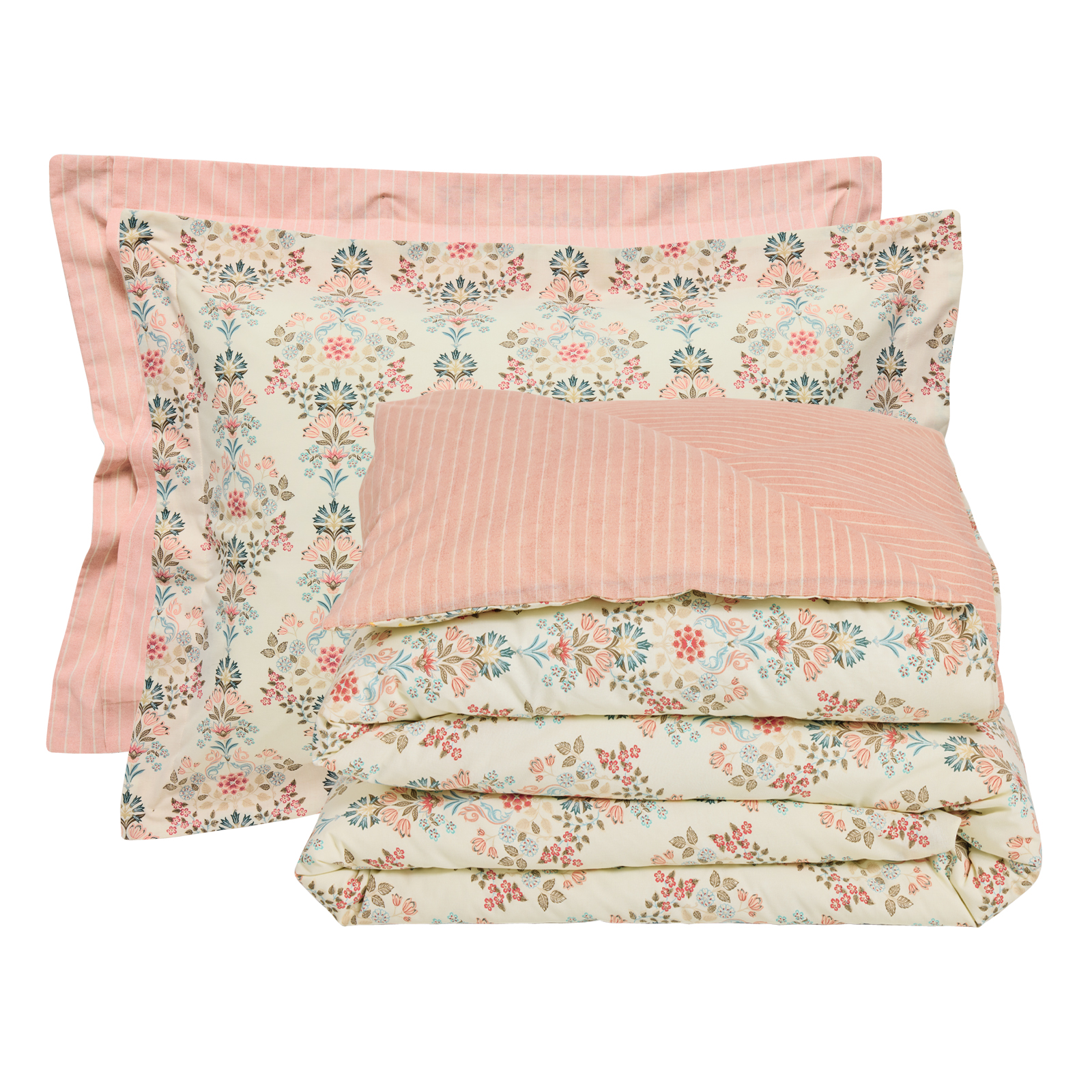 DAS HOME ΣΕΤ ΣΕΝΤΟΝΙΑ ΥΠΕΡΔΙΠΛΑ ΜΕ ΛΑΣΤΙΧΟ CASUAL 5455 MULTICOLOR - Image 3