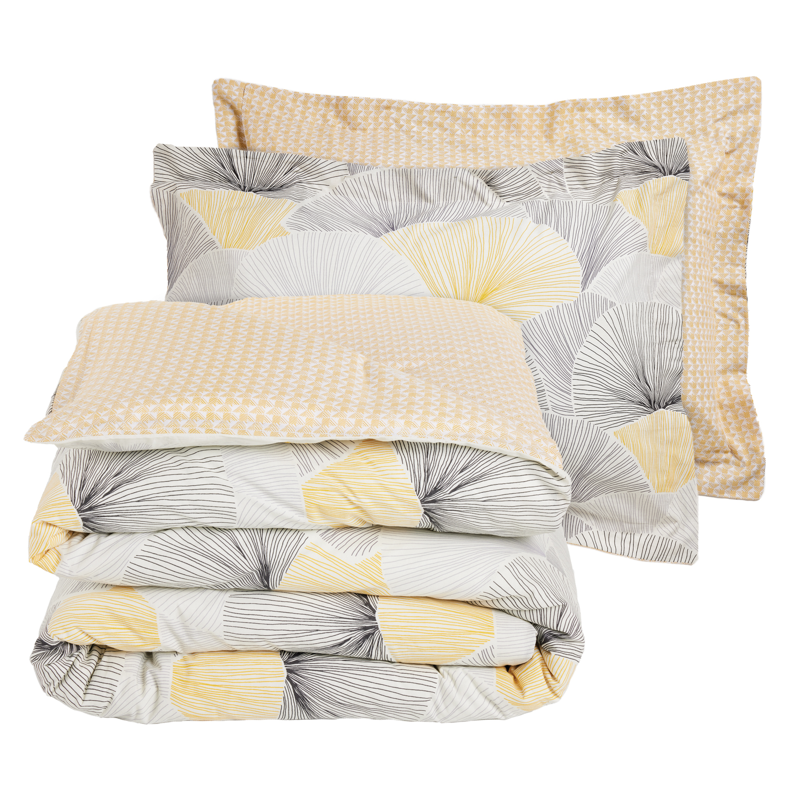 DAS HOME ΣΕΤ ΣΕΝΤΟΝΙΑ KING HAPPY 9685 GREY, OCHRE - Image 3