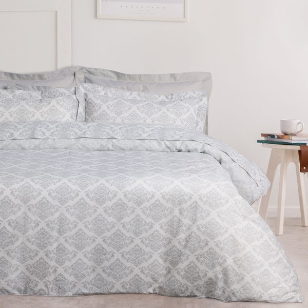 DAS HOME ΣΕΤ ΣΕΝΤΟΝΙΑ ΥΠΕΡΔΙΠΛΑ DAILY 3182 ECRU, GREY