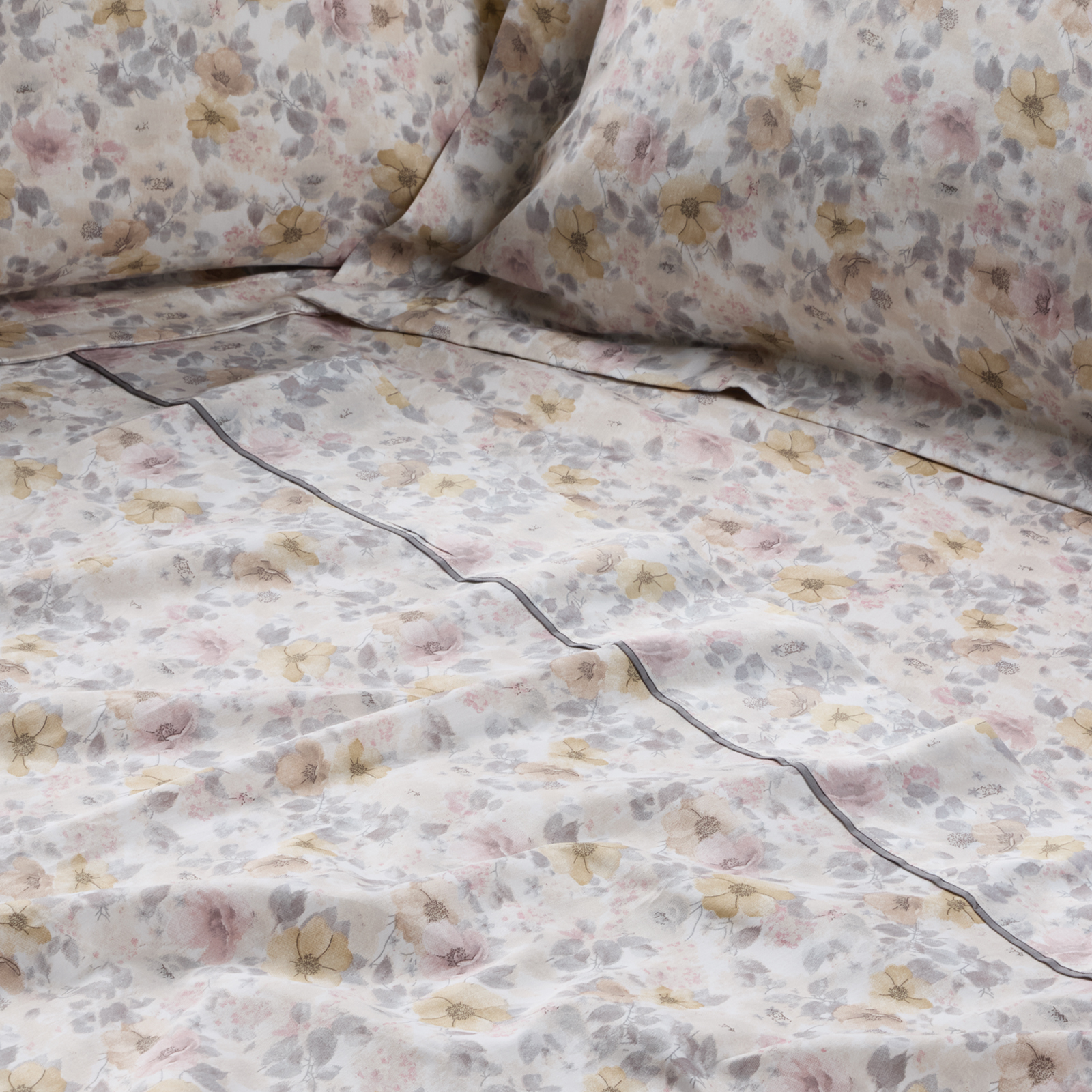 DAS HOME ΣΕΝΤΟΝΙΑ ΣΕΤ ΥΠΕΡΔΙΠΛΑ PRESTIGE 1720 ECRU, GREY, NUDE, OCHRE - Image 2