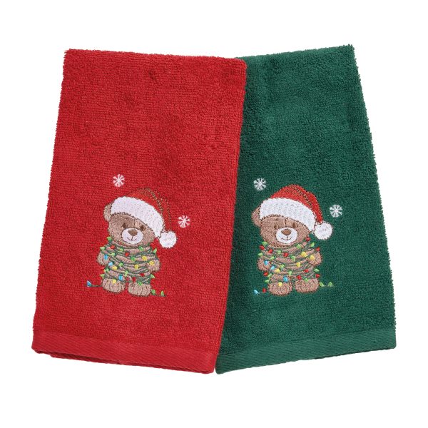 DAS HOME CHRISTMAS ΠΟΤΗΡΟΠΑΝΑ ΣΕΤ 2ΤΜΧ 30X50 0905 GREEN, RED