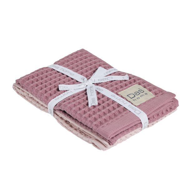 DAS HOME ΣΕΤ ΠΟΤΗΡΟΠΑΝΑ 2ΤΜΧ 40Χ60 0803 NUDE, PINK