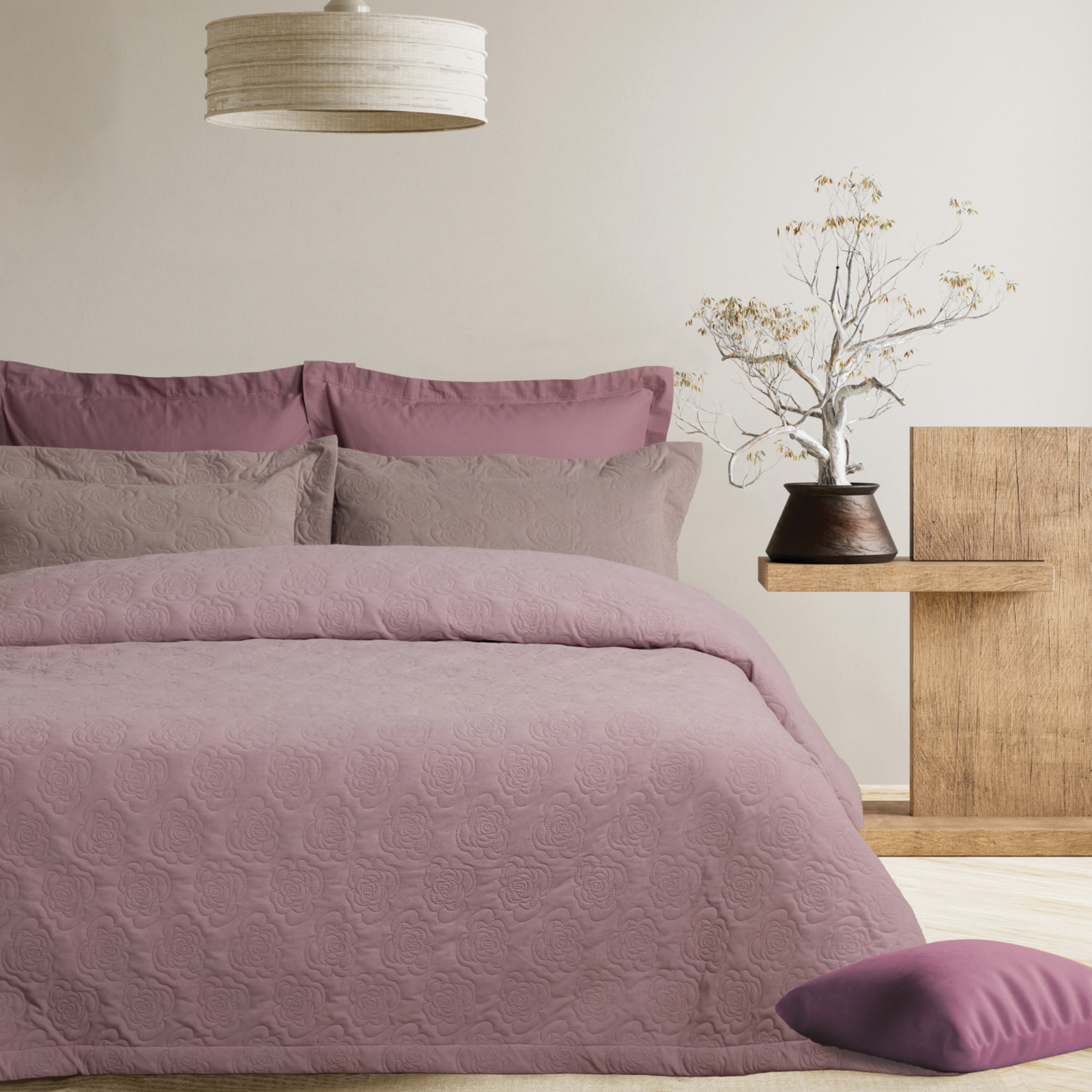 DAS HOME ΖΕΥΓΟΣ ΜΑΞΙΛΑΡΟΘΗΚΕΣ HAPPY 0289 LILAC - Image 2