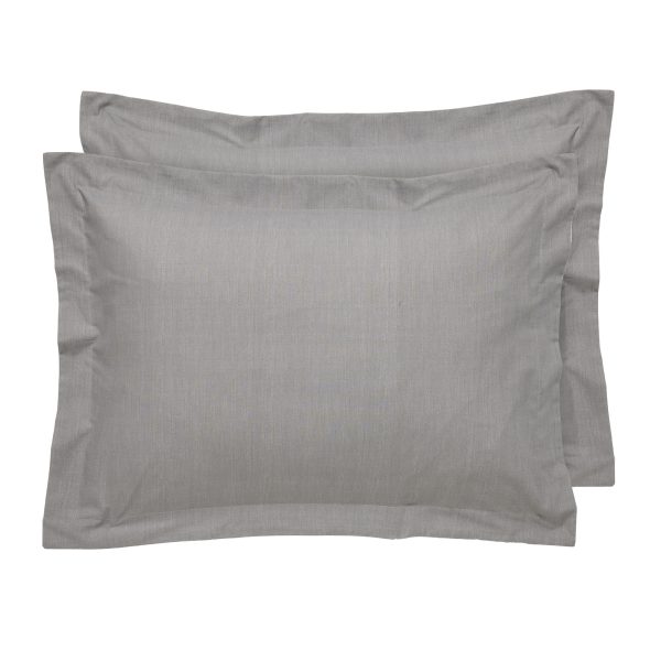 DAS HOME ΖΕΥΓΟΣ ΜΑΞΙΛΑΡΟΘΗΚΕΣ CASUAL GREY 5452 GREY