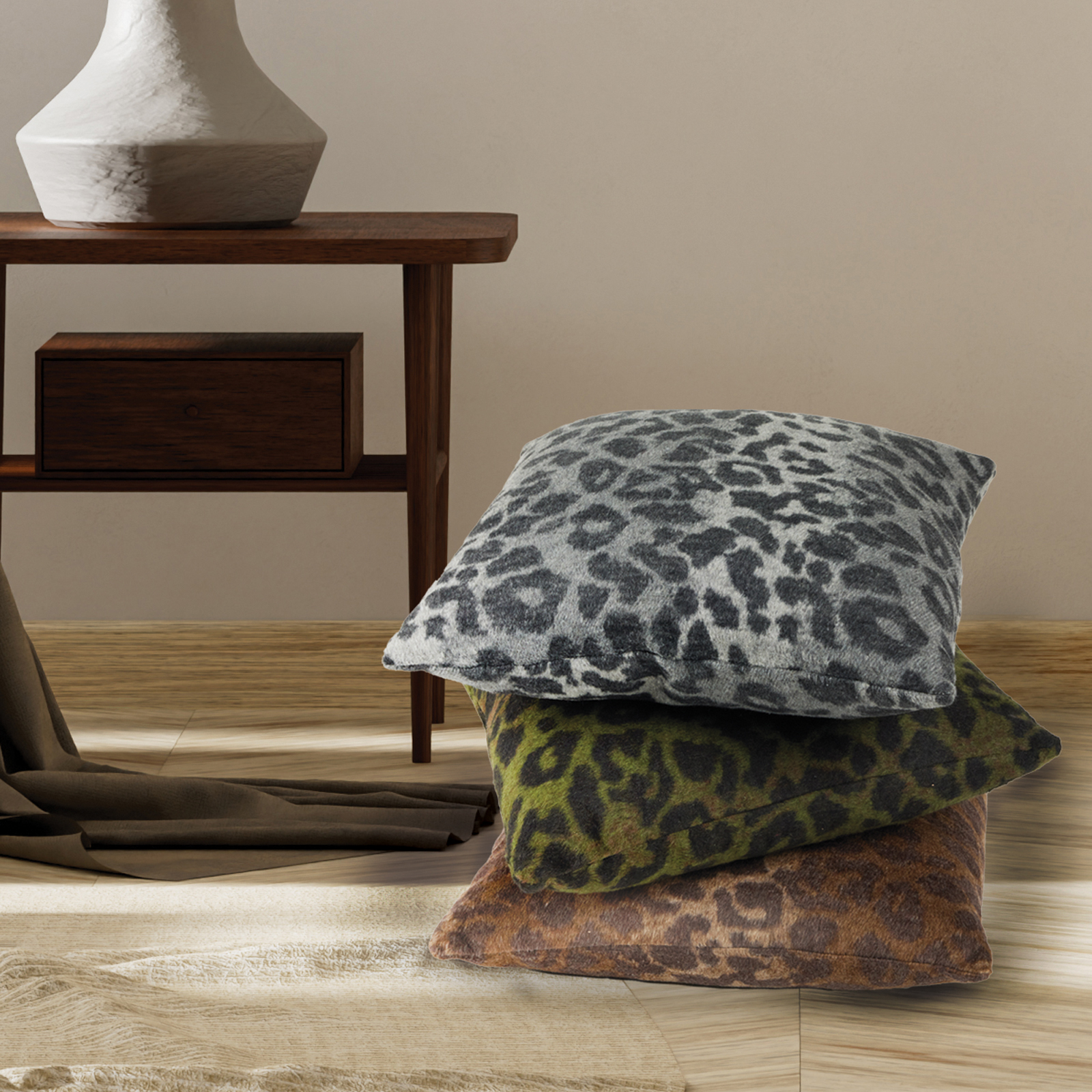 DAS HOME ΜΑΞΙΛΑΡΙ ΦΙΓΟΥΡΑΣ 40Χ40 0858 BROWN - Image 2