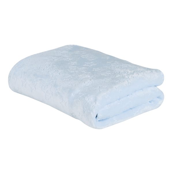 DAS BABY ΚΟΥΒΕΡΤΑ FLEECE ΑΓΚΑΛΙΑΣ RELAX 4905 LIGHT BLUE