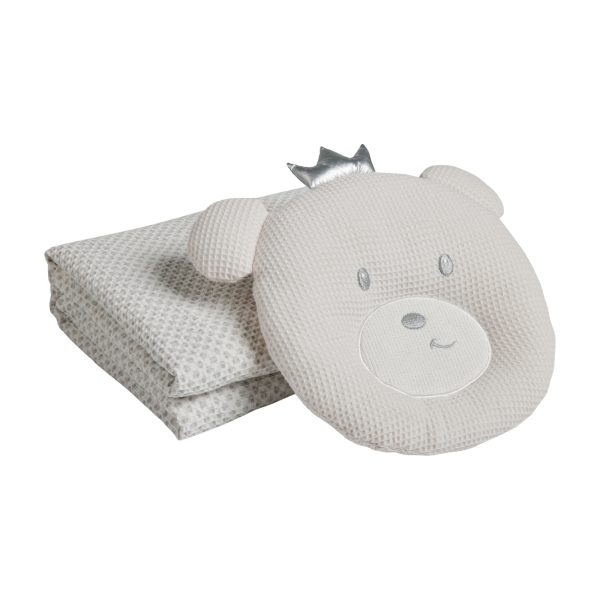 DAS BABY ΚΟΥΒΕΡΤΑ ΠΙΚΕ ΑΓΚΑΛΙΑΣ RELAX 4958 GREY, WHITE