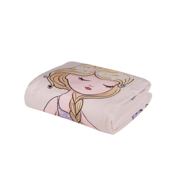 DAS BABY ΚΟΥΒΕΡΤΑ FLEECE ΚΟΥΝΙΑΣ FUN 4913 LILAC, PINK