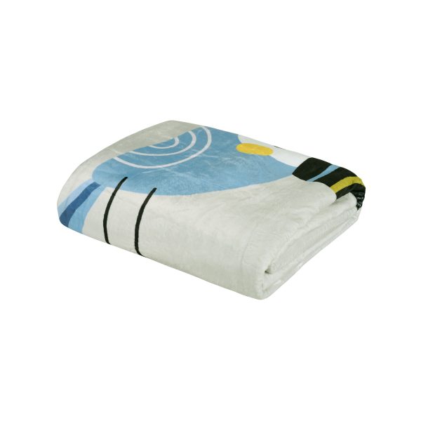DAS BABY ΚΟΥΒΕΡΤΑ FLEECE ΚΟΥΝΙΑΣ FUN 4914 BLUE, GREY, MINT
